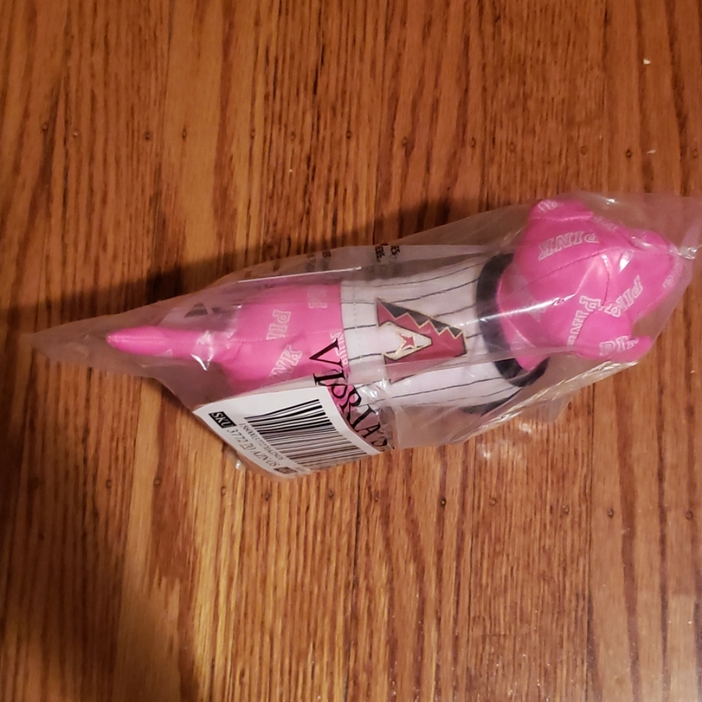 Arizona Diamondbacks DBACKS Baseball Striped Mini Dog Souvenir Toy